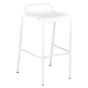 Fermob Luxembourg Barkruk Zonder Rugleuning Cotton White Fermob Luxembourg Barkruk Zonder Rugleuning Cotton White