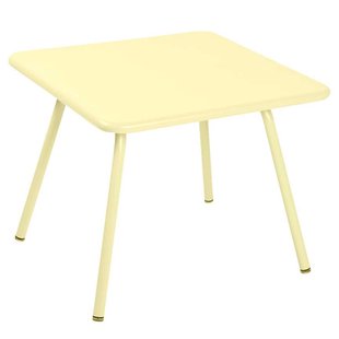 Fermob Luxembourg Kinder Tuintafel 57x57 Frosted Lemon