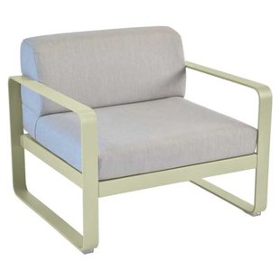 Fermob Bellevie Fauteuil Kussen Flannelgrijs Willow Green