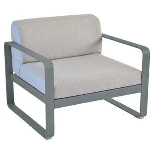 Fermob Bellevie Fauteuil Kussen Flannelgrijs Storm Grey