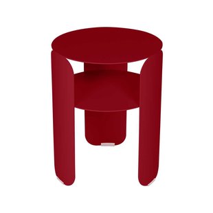Fermob Bebop BijzettafelØ 35cm Chili Fermob Bebop BijzettafelØ 35cm Chili