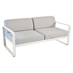 Fermob Bellevie 2-zits Loungebank Kussen Flannelgrijs Clay Grey