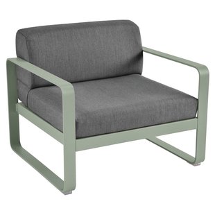 Fermob Bellevie Fauteuil Kussen Antraciet Cactus