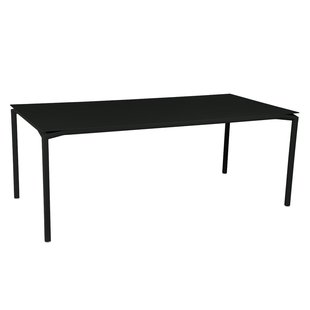 Fermob Calvi Tuintafel 195x95 Liquorice