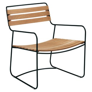 Fermob Surprising Teak Fauteuil Liquorice