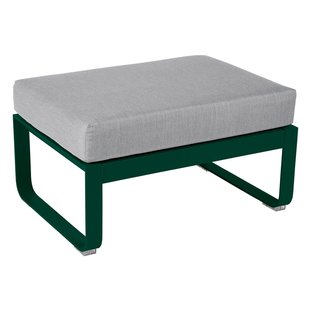Fermob Bellevie Hocker Kussen Flannelgrijs Cedar Green