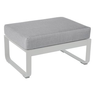 Fermob Bellevie Hocker Kussen Flannelgrijs Steel Grey