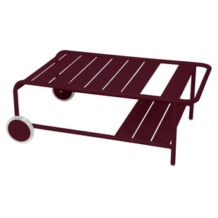 Fermob Luxembourg Trolley Laag Black Cherry Fermob Luxembourg Trolley Laag Black Cherry
