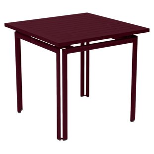 Fermob Costa Tuintafel 80x80 Black Cherry