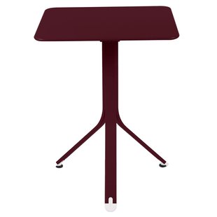 Fermob Rest&#039;o Tuintafel Vierkant 57x57 Black Cherry