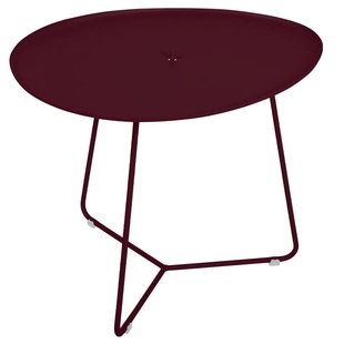 Fermob Cocotte Bijzettafel Large Black Cherry Fermob Cocotte Bijzettafel Large Black Cherry