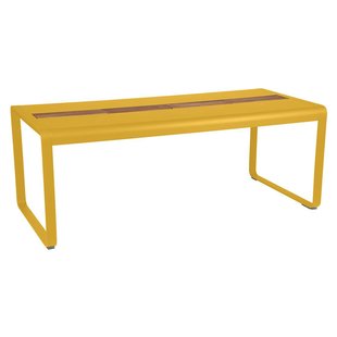 Fermob Bellevie Tuintafel 196x90 Met Opbergruimte Honey