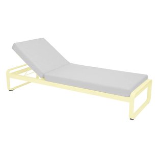 Fermob Bellevie Ligbed Kussen Wit Frosted Lemon