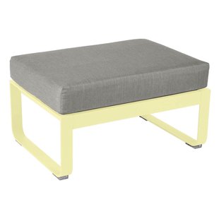 Fermob Bellevie Hocker Kussen Grey Taupe Frosted Lemon