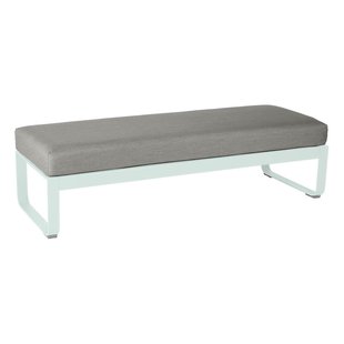 Fermob Bellevie Eetbank Kussen Grey Taupe 148 Ice Mint