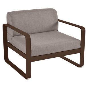 Fermob Bellevie Fauteuil Kussen Grey Taupe Russet