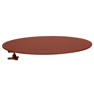 Fermob Bellevie Armrest Shelf Bijzettafel Red Ochre