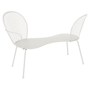 Fermob Lorette Conversation Bench Tuinbank Clay Grey