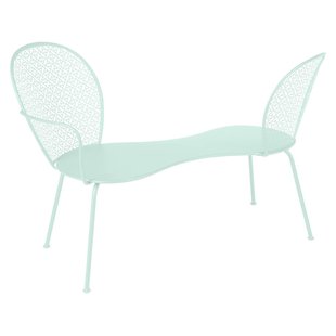 Fermob Lorette Conversation Bench Tuinbank Ice Mint