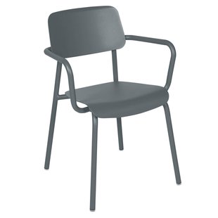 Fermob Studie Tuinstoel Met Armleuning Storm Grey Fermob Studie Tuinstoel Met Armleuning Storm Grey
