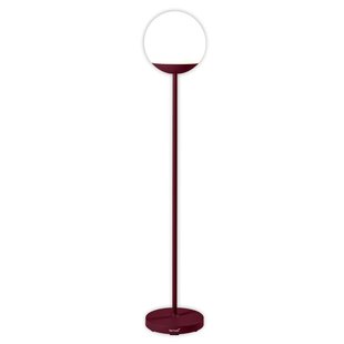 Fermob MOOON! Vloerlamp H134 LED Oplaadbaar Black Cherry