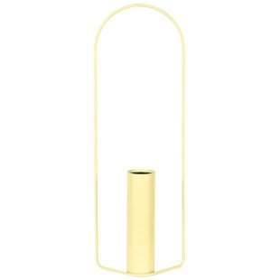 Fermob Itac Cylandrical Vaas 76cm Frosted Lemon