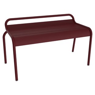 Fermob Luxembourg Tuinbank Zonder Rugleuning Black Cherry