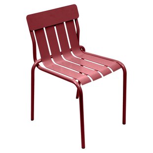 Fermob Stripe Tuinstoel Chili Fermob Stripe Tuinstoel Chili