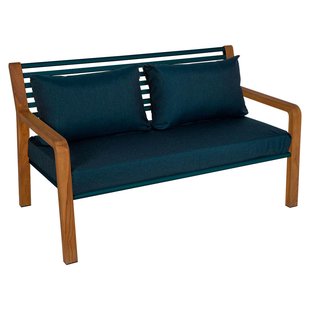 Fermob Somerset 2-zits Loungebank Acapulco Blue