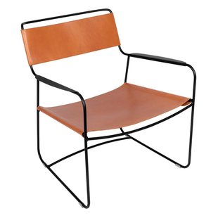 Fermob Surprising Indoor Fauteuil Leer Liquorice