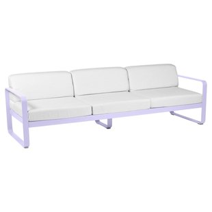 Fermob Bellevie 3-zits Loungebank Kussen Wit Marshmallow