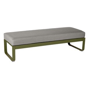 Fermob Bellevie Eetbank Kussen Grey Taupe 148 Pesto