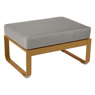Fermob Bellevie Hocker Kussen Grey Taupe Gingerbread