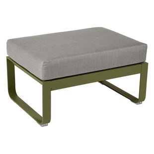 Fermob Bellevie Hocker Kussen Grey Taupe Pesto