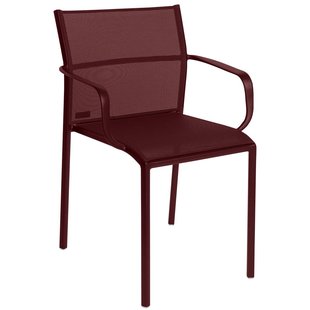 Fermob Cadiz Tuinstoel Met Armleuningen Black Cherry
