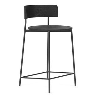 F&Eacute;ST Friday Barkruk 60 Zwart Ongestoffeerd