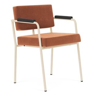 FÉST Monday Stoel Met Armleuning Sand/zwart Royal 160 Magnolia FÉST Monday Stoel Met Armleuning Sand/zwart Royal 160 Magnolia