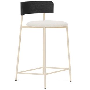 F&Eacute;ST Friday Barkruk 60 Sand/black Soil Natural