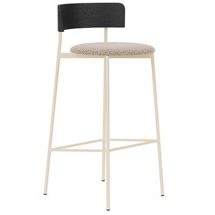 F&Eacute;ST Friday Barkruk 75 Sand/black Alpine Natural