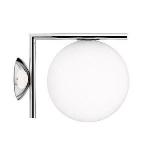 Flos IC Lights C/W2 Wandlamp Chroom