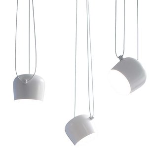 Flos Aim Small 3 Cluster Hanglamp LED&Oslash;17 Wit