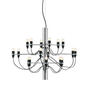 Flos 2097/18 By Gino Sarfatti Kroonluchteropaal Chroom