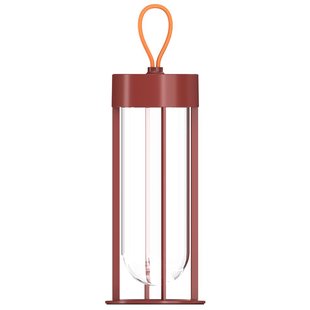 Flos InVitro Unplugged Tafellamp LED Oplaadbaar Terracotta