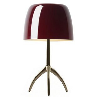 Foscarini Lumiere Grande Tafellamp Dimbaar Champagne Rood