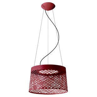 Foscarini Twiggy Grid Outdoor Hanglamp&Oslash;46 LED Rood