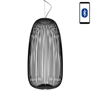 Foscarini Spokes 1 MyLight Hanglamp LED&Oslash;32.5 Zwart