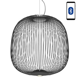 Foscarini Spokes 2 Large MyLight Hanglamp&Oslash;70 LED Grafiet