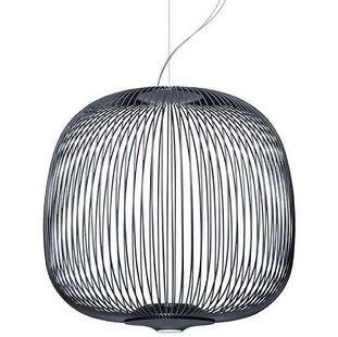 Foscarini Spokes 2 Midi Hanglamp&Oslash;45 LED Niet Dimbaar Grafiet