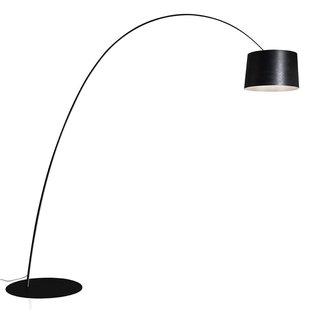 Foscarini Twiggy Elle Booglamp LED Zwart