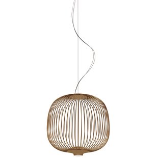 Foscarini Spokes 2 Piccola Hanglamp&Oslash;34 LED Niet Dimbaar Koper